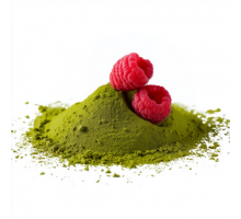Grüntee aromatisiert Matcha Himbeere 