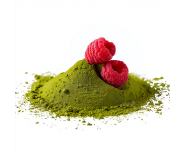 Grüntee aromatisiert Matcha Himbeere 