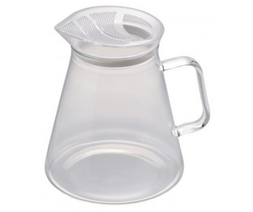 Hario Glas-Teekanne Schwarz – 1000 Ml, Stylisches Design Für Teeliebhaber